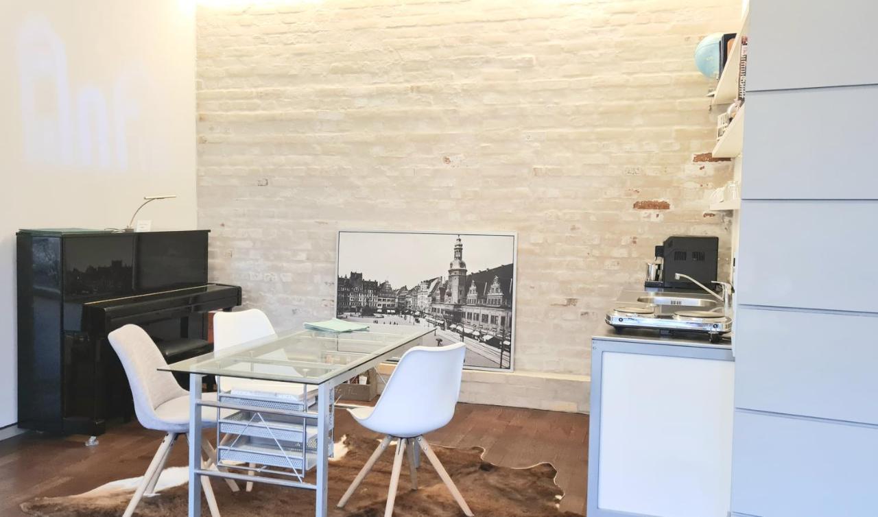 Loft im hundertjährigen Backhaus Lägenhet Leipzig Exteriör bild
